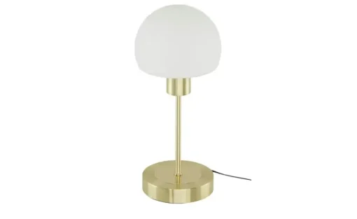 KHG LED-Tischleuchte, 1-flammig, messingfarben mit Touchdimmer | messingfarben, matt