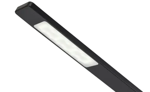 KHG LED-Tischleuchte, 1-flammig, schwarz | lackiert, Schwarz