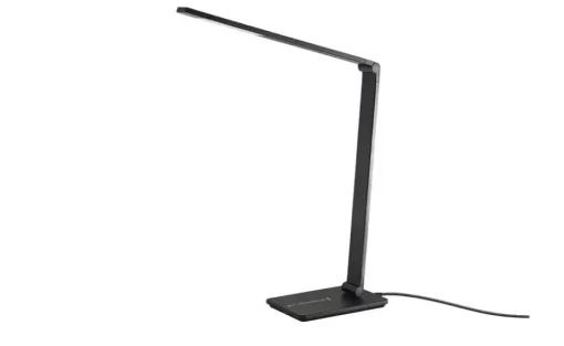 KHG LED-Tischleuchte, 1-flammig, schwarz | lackiert, Schwarz