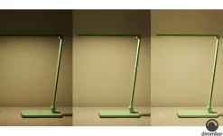 KHG LED-Tischleuchte, grün mit Qi-Charger | Grün, lackiert