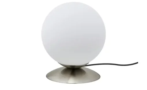KHG LED-Tischleuchte, Nickel matt | edelstahlfarben, matt, silberfarben