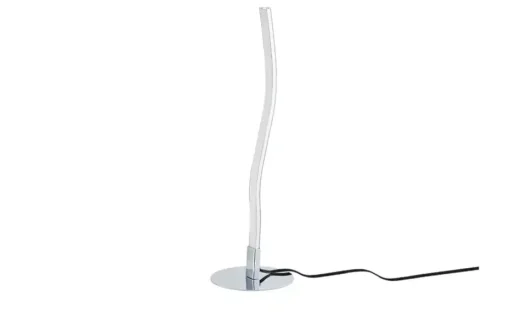 KHG LED-Tischleuchte, Nickel matt | lackiert, edelstahlfarben, silberfarben