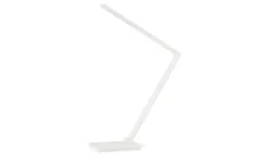 KHG LED-Tischleuchte, weiß mit Qi-Charger | Weiß, glänzend