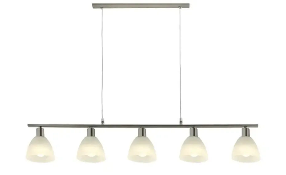 KHG Pendelleuchte, 5-flammig | silberfarben | Höffner