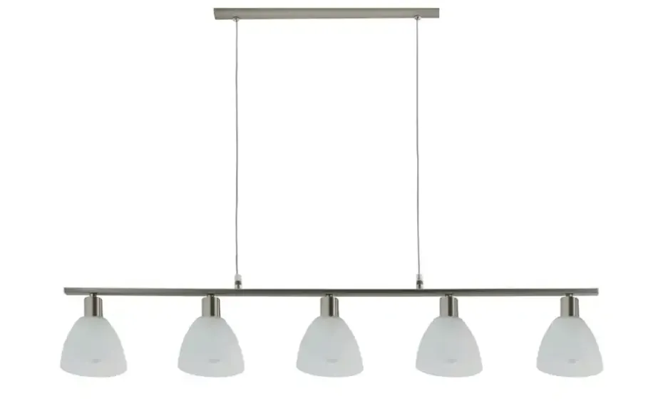 KHG Pendelleuchte, 5-flammig | silberfarben | Höffner