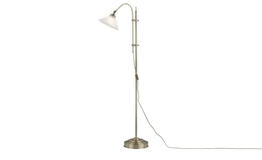 KHG Stehleuchte altmessing in Antik-Optik | Höffner