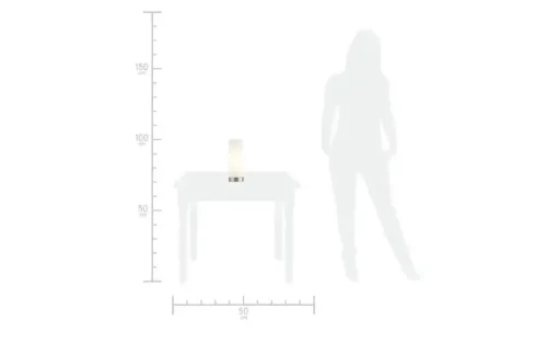 KHG Tischlampe aus Glas | Möbel Höffner