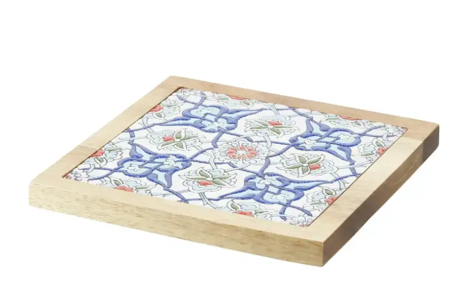 KHG Topfuntersetzer | Blau, Weiß | Möbel Höffner