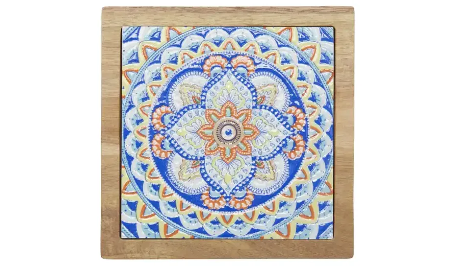 KHG Topfuntersetzer | Blau, Gelb | Möbel Höffner