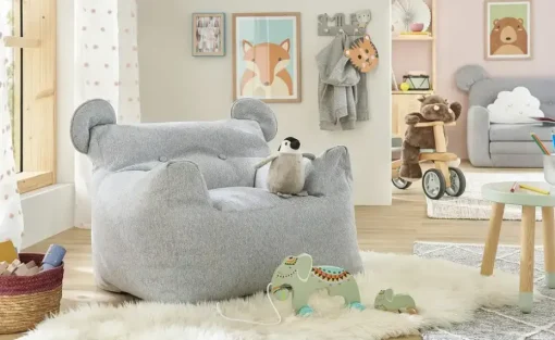Kindersessel mit Ohren Bommel | Möbel Höffner