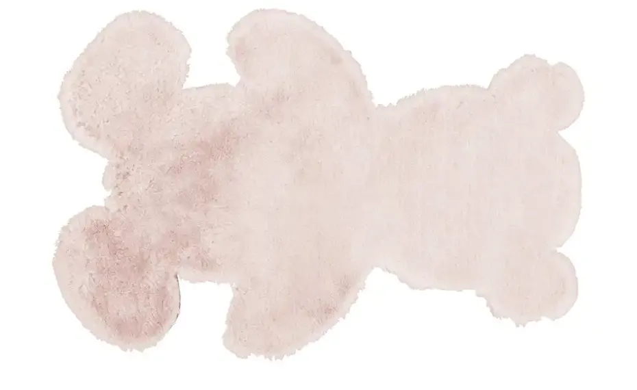 Kinderteppich Teddy | Rosa | Möbel Höffner