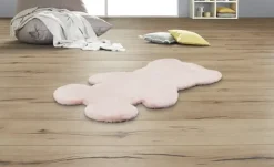 Kinderteppich Teddy | Rosa | Möbel Höffner