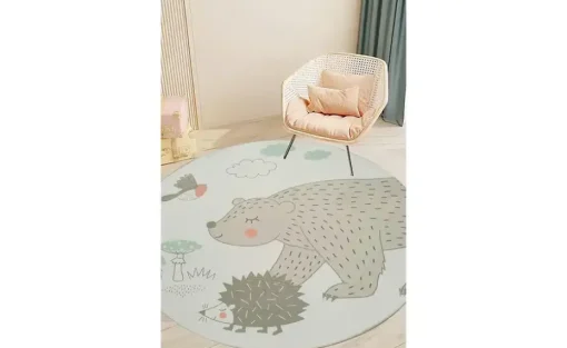 KJUT Kurzflorteppich Bär+Igel | Möbel Höffner