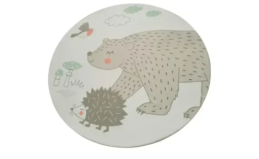 KJUT Kurzflorteppich Bär+Igel | Möbel Höffner