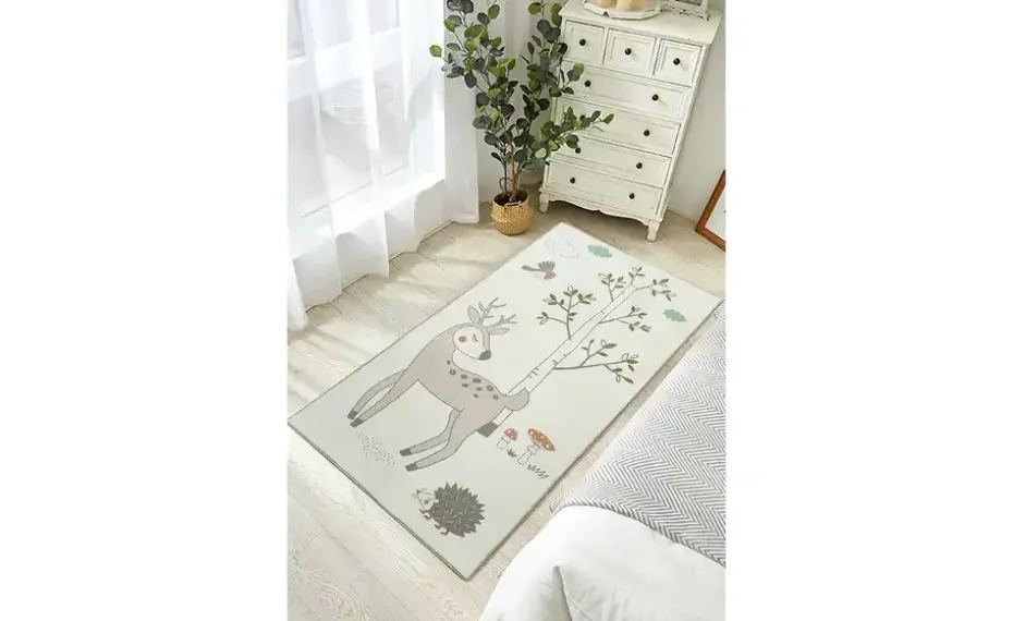 KJUT Kurzflorteppich Reh | 80x150 cm | Möbel Höffner