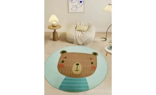 KJUT Kurzflorteppich Tierkreis | Ø 80 cm | Höffner