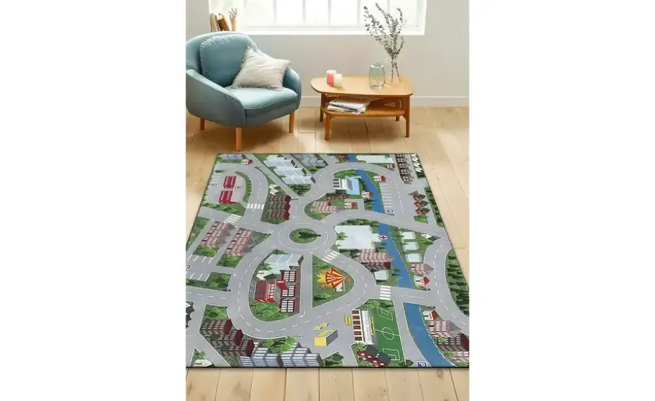 KJUT Straßenteppich Spielteppich | 140x200 cm | Höffner