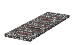Klappmatratze Cedric | Schwarz, Liegefläche (BxL) 60x190 cm