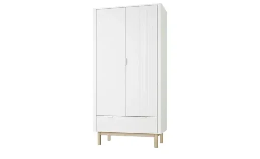 Kleiderschrank Miloo | Weiß | Möbel Höffner