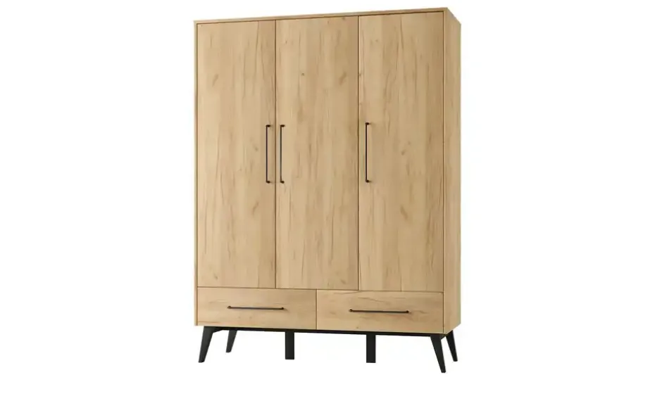 Kleiderschrank 3-türig Retro | 3 Stück | Möbel Höffner