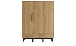 Kleiderschrank 3-türig Retro | 3 Stück | Möbel Höffner