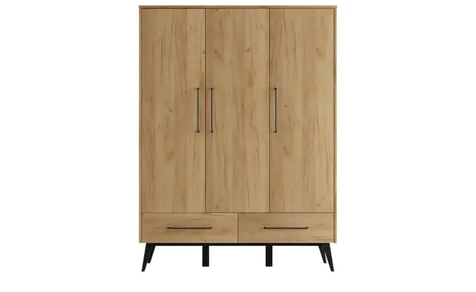 Kleiderschrank 3-türig Retro | 3 Stück | Möbel Höffner