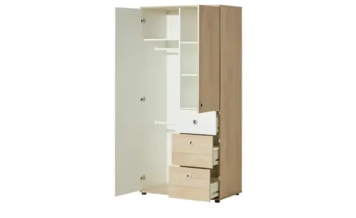 Kleiderschrank 2-türig Wiki | Möbel Höffner