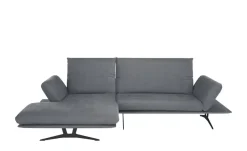 KOINOR Ecksofa  aus Flachgewebe Francis  | Grau, links