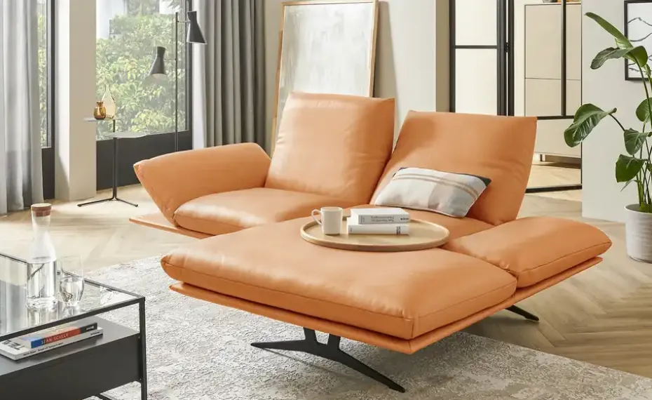 KOINOR Ecksofa Francis | Goldfarben, rechts | Höffner