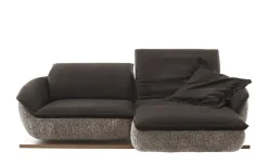 KOINOR Ecksofa Mooove | Schokoladenbraun, rechts