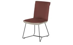 KOINOR Kufenstuhl Leder Schwof | Rot | Möbel Höffner