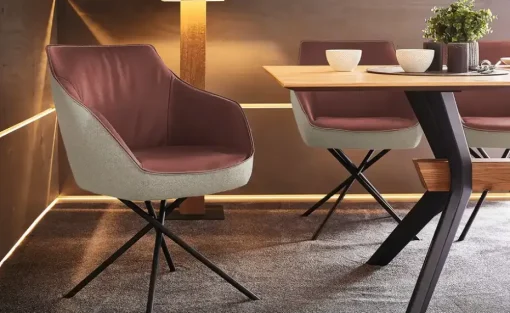 KOINOR Polsterstuhl Movy | Rot | Möbel Höffner