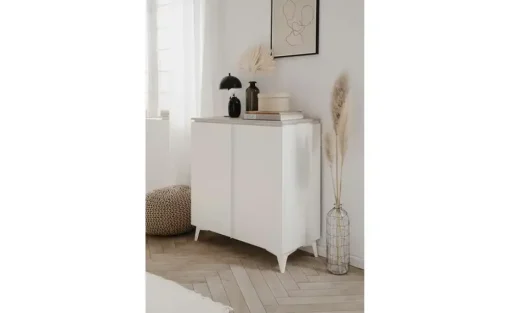 Kommode Dimarro | Weiß, Sand | Möbel Höffner