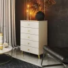 Kommode mit 5 Schubladen Lara | Beige | Möbel Höffner