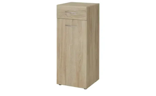 Kommode mit Wäschebox Multiraumkonzept | 40 cm, Eiche sägerau (Nachbildung)