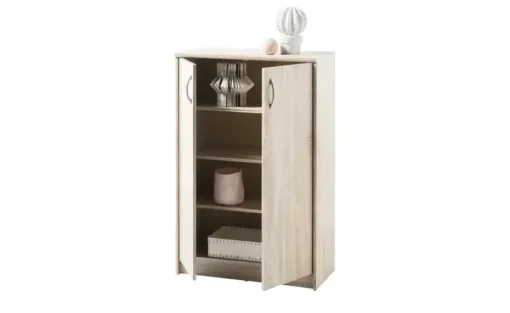Kommode Oppeano | Eiche Sonoma (Nachbildung), Ausführung I (2 Türen)