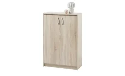 Kommode Oppeano | Eiche Sonoma (Nachbildung), Ausführung I (2 Türen)
