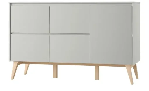 Kommode Swing | 148,9 cm, Grau | Möbel Höffner