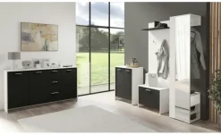 Kompaktgarderobe Ben | Weiß | Möbel Höffner