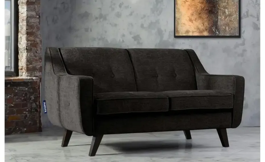 KONSIMO Einzelsofa Terso | Graphit, Webstoff | Höffner
