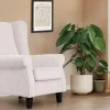 KONSIMO Ohrensessel Miles | Cordstoff, Creme | Höffner