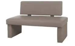 Kunstleder-Bank Seta | Schlamm, 130 cm | Möbel Höffner