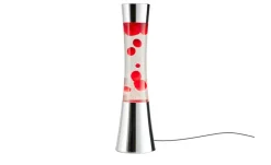 Lava Leuchte rot | Rot, transparent | Möbel Höffner