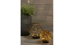 LED Solar-Bodenkugel | 20 cm | Möbel Höffner