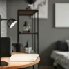 LED-Akkutischleuchte | Schwarz, matt | Möbel Höffner