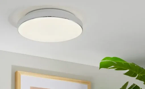 LED-Bad-Deckenleuchte, weiß | Möbel Höffner