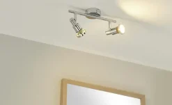 LED-Badspot, 2-flammig, chrom | Möbel Höffner