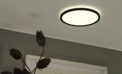 LED-Deckenleuchte | Schwarz, Weiß | Möbel Höffner
