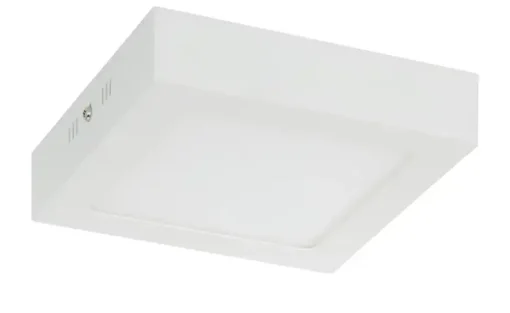 LED-Deckenleuchte, eckig, weiß matt  | 1230 lm