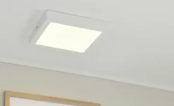 LED-Deckenleuchte, eckig, weiß matt  ´groß´ | 1700 lm